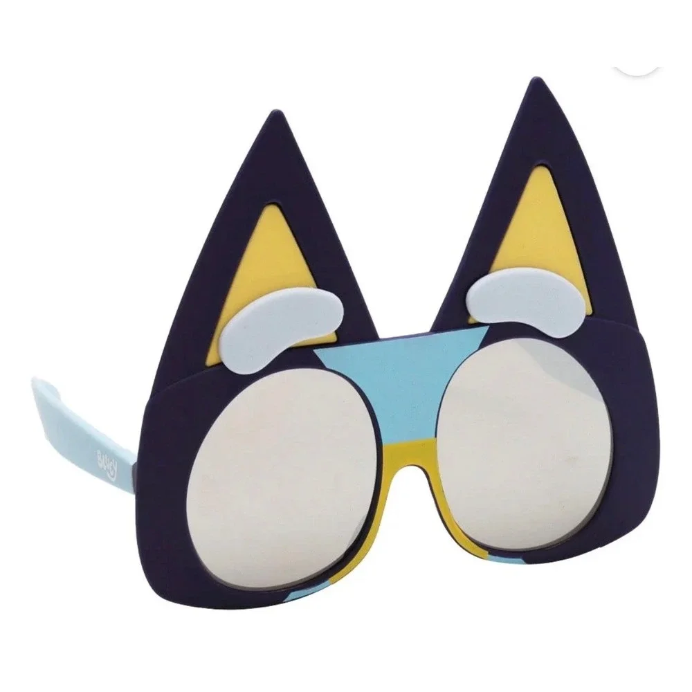 Bluey SunStaches Kids Sunglasses UV400 Impact Resistant Novelty Character Shades